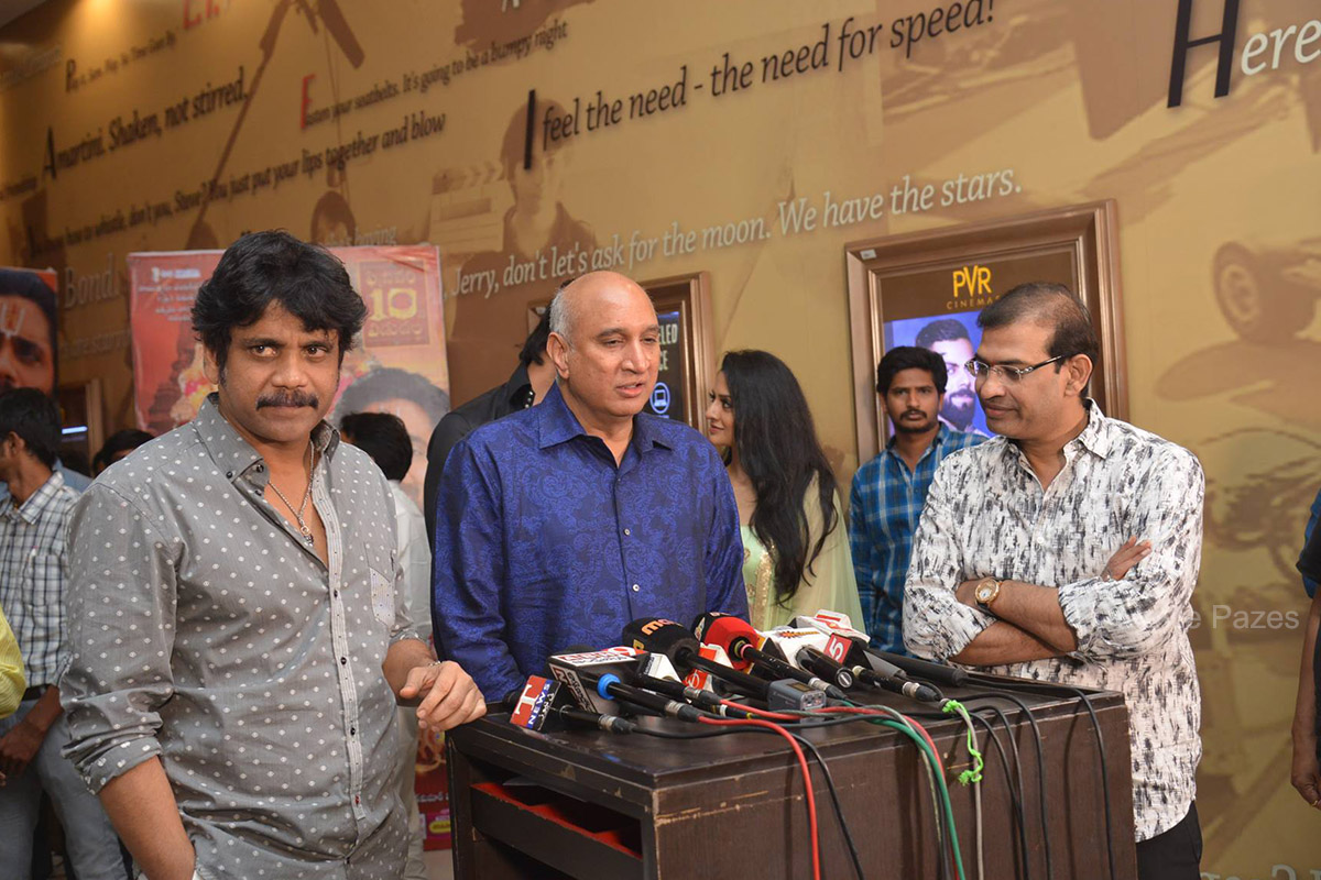 Om Namo Venkatesaya Team at Cinemax